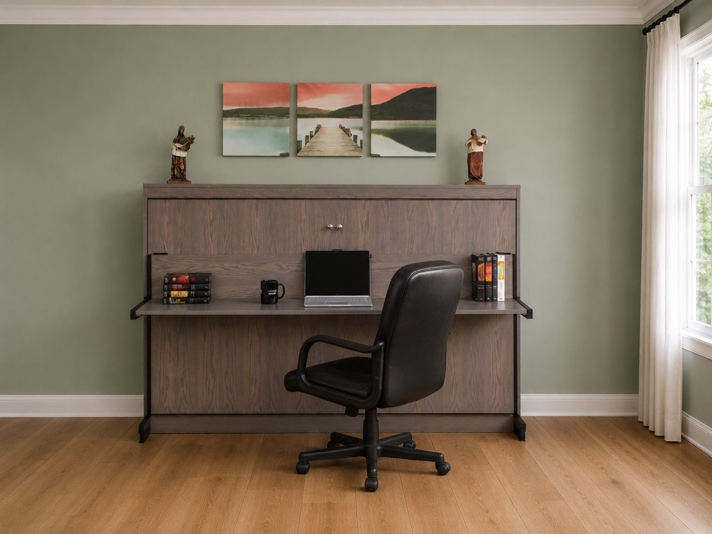 Horizontal Manhattan with Desk #172-0518