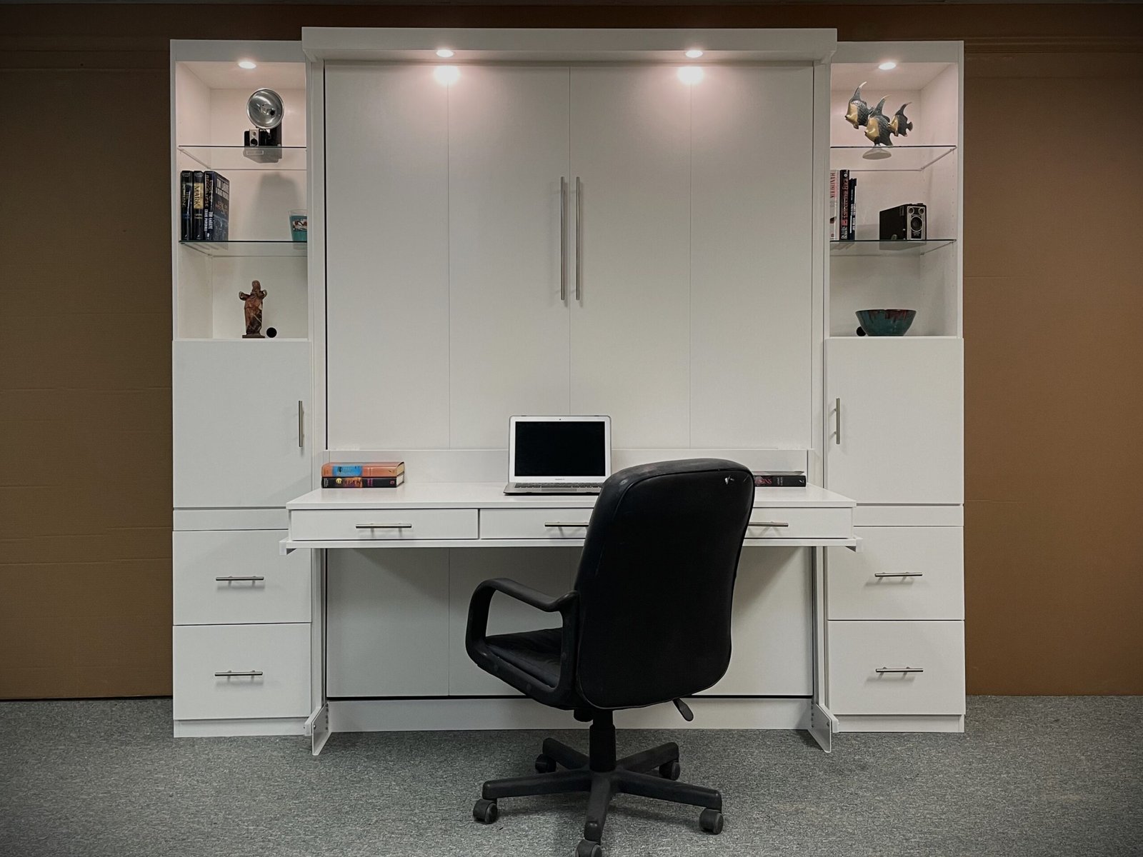 Alpine Desk Murphy Bed 121-0824