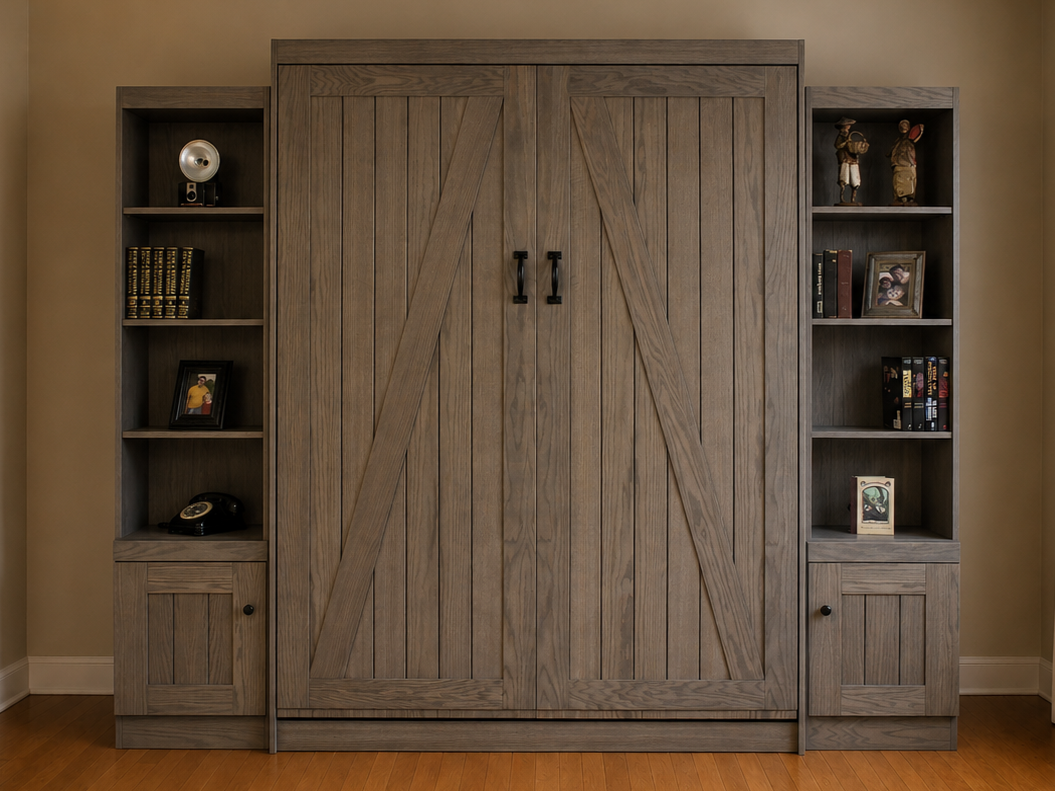 Barn Door Murphy Bed Style #1119-0320