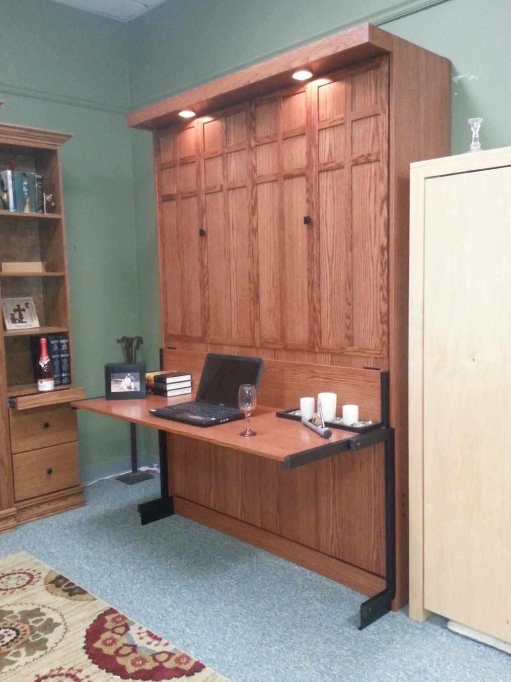 Frank Lloyd Wright Murphy Bed #124-1215