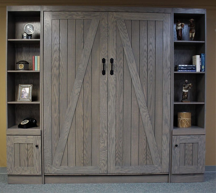 Barn Door Murphy Bed Style #1119-0519