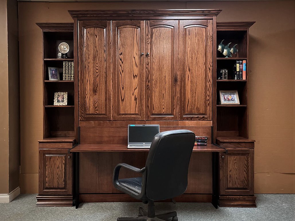 Bullock Murphy Bed with Stay Level Desk #1216-0823
