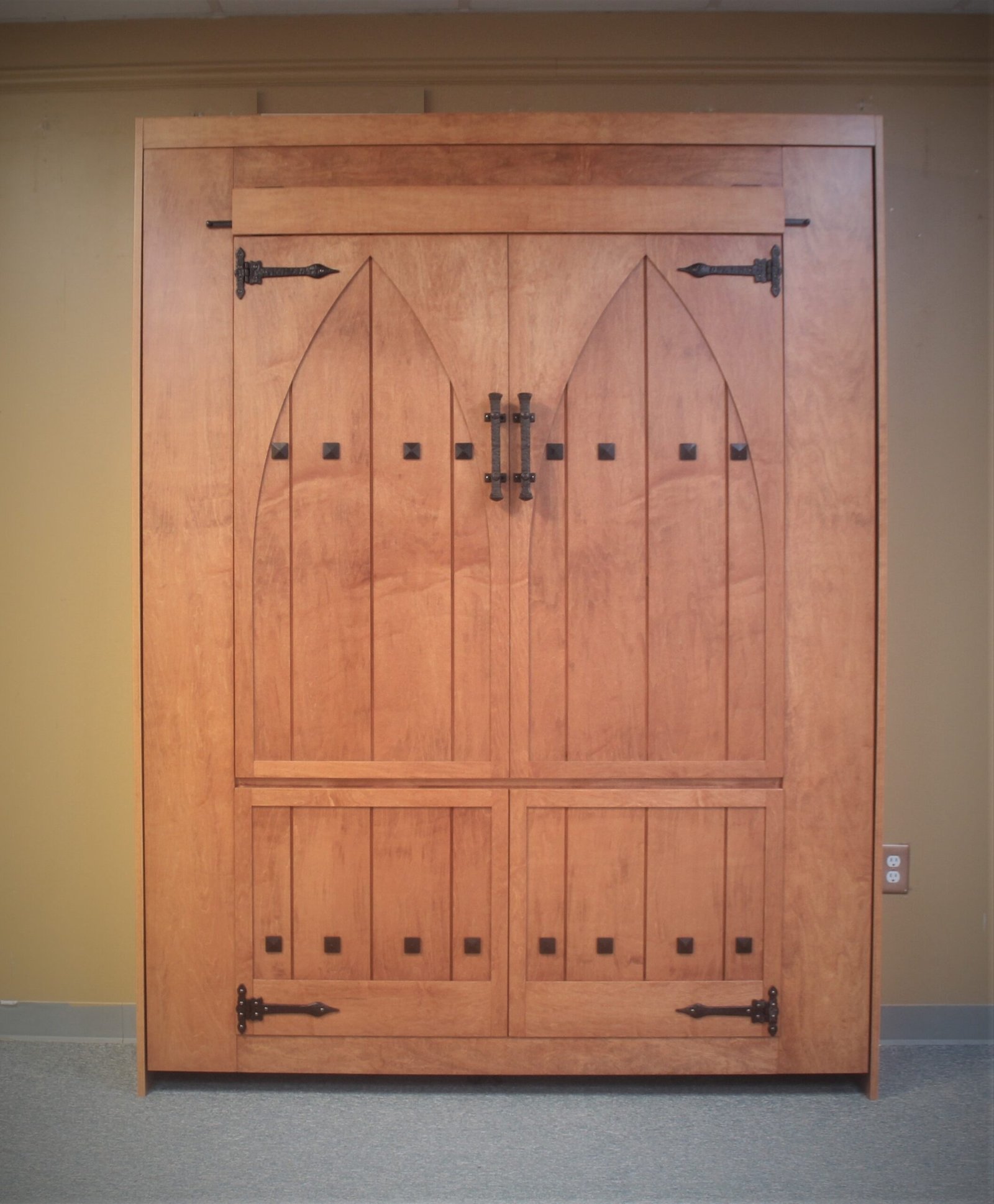 Gothic Arch Murphy Bed#136-0520