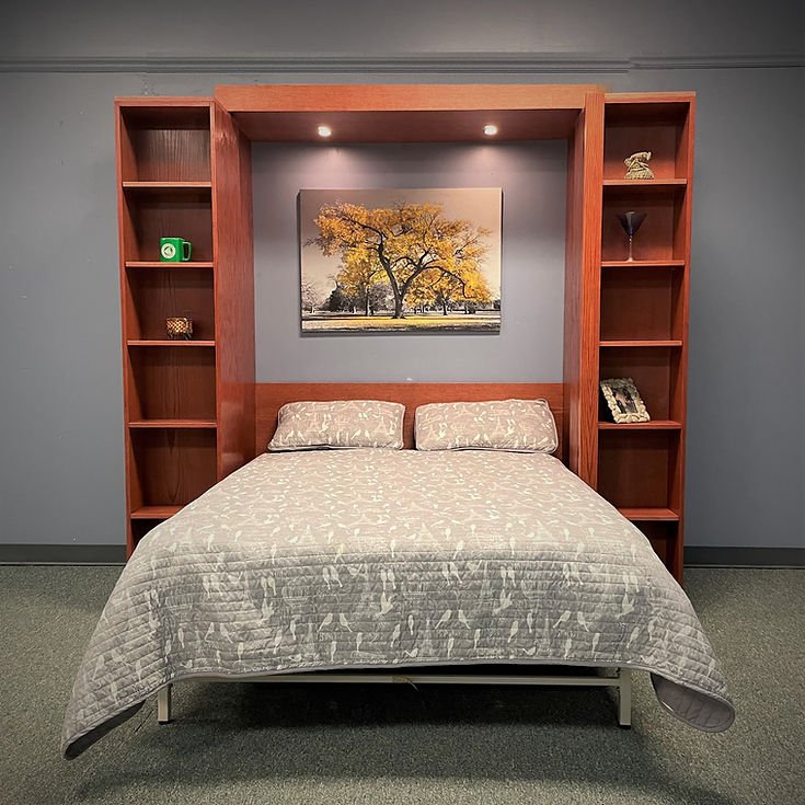 Bookcase Murphy Bed Style  #1800-0919
