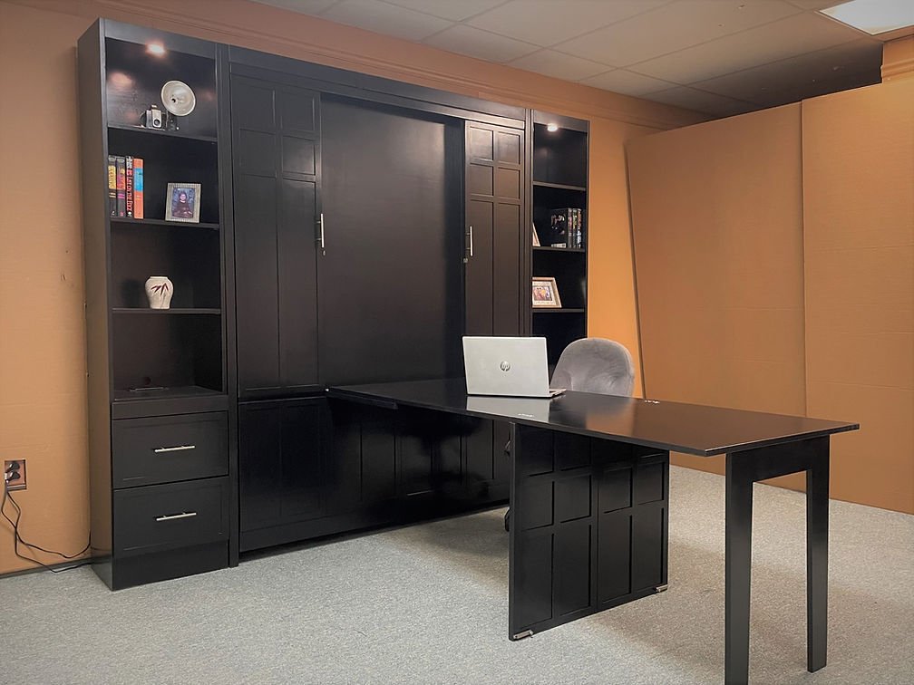 Double Fold Murphy Bed Desk Style #134-0922