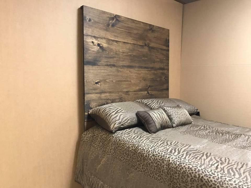 Rustic Panel Headboard