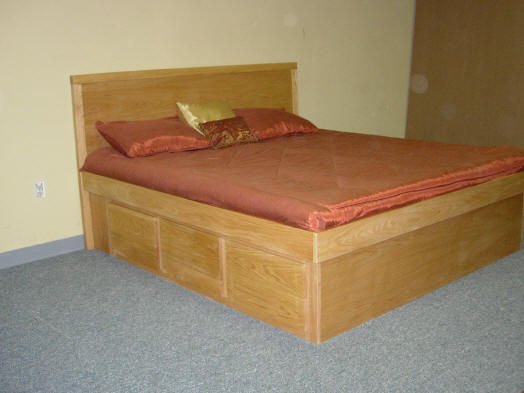 Panel Platform Bed