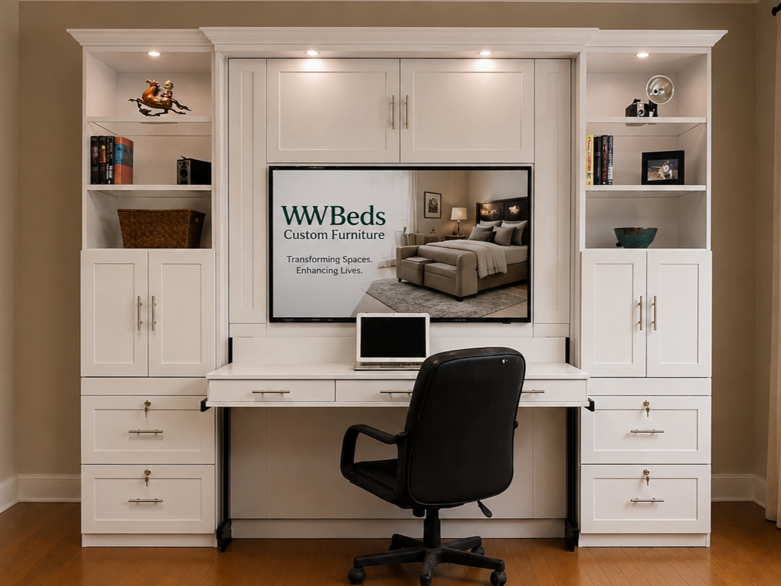 TV Desk Murphy bed 123-1125