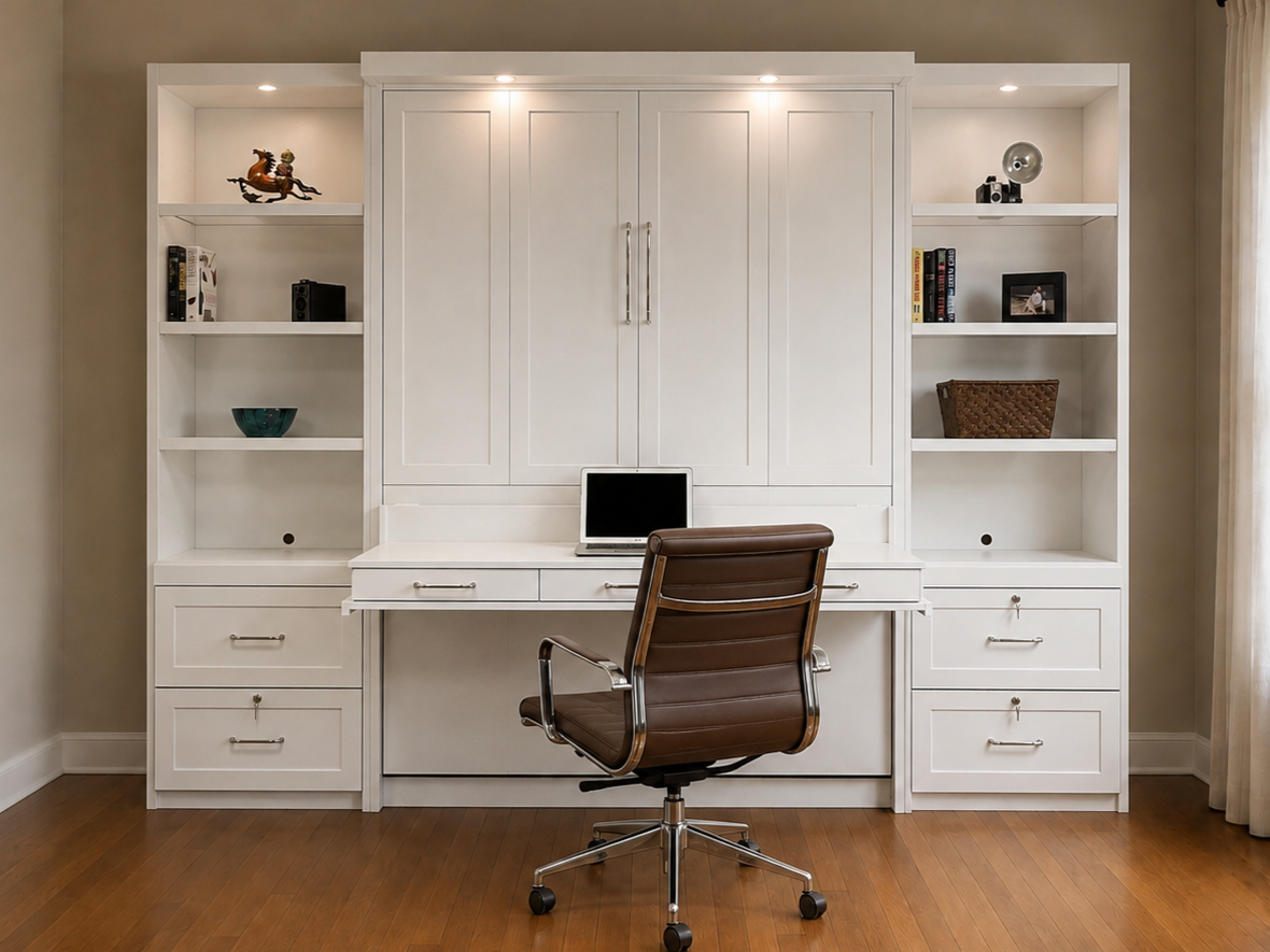 White Templeton Murphy Bed 123-1125c