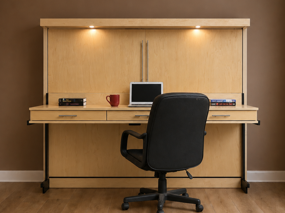 Horizontal Manhattan with Desk #172-1225
