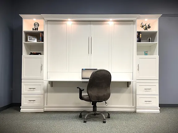 Folding Murphy bed and Folding Desk