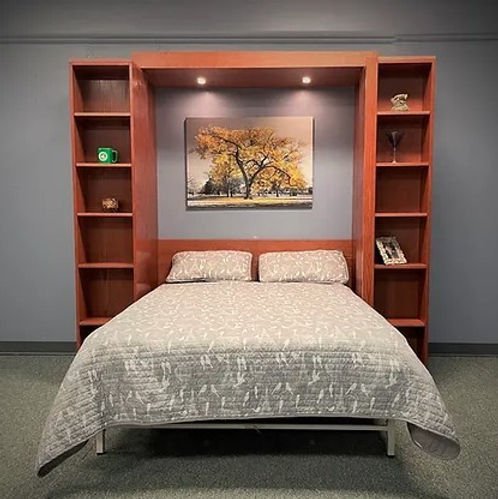 Form and Function: Murphy Beds with Bookshelves That Enhance Your Decor