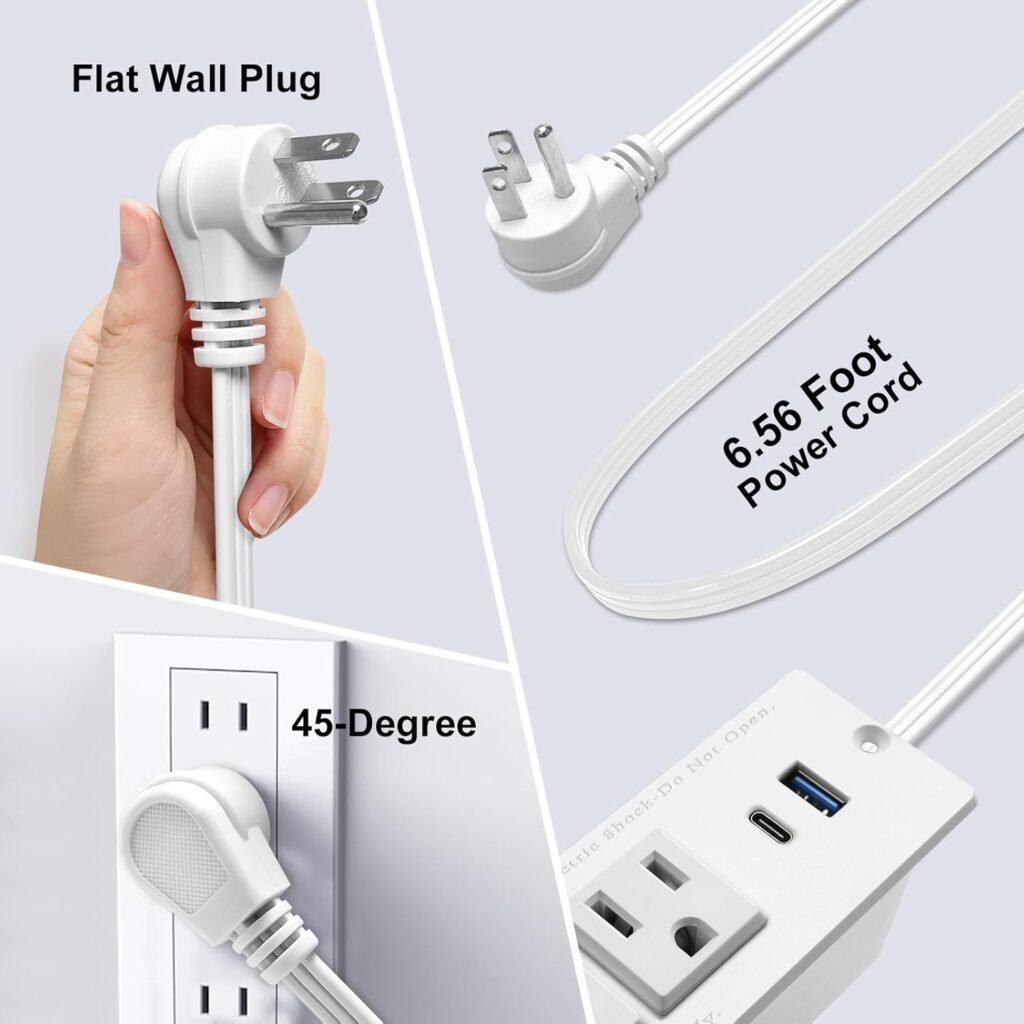 Charging Station White Info plug