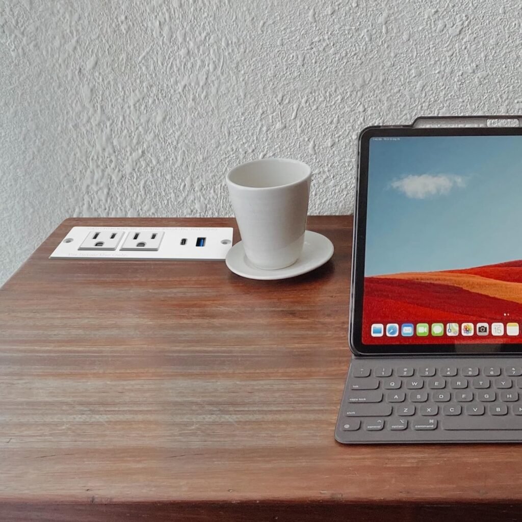 Charging Station White Installed