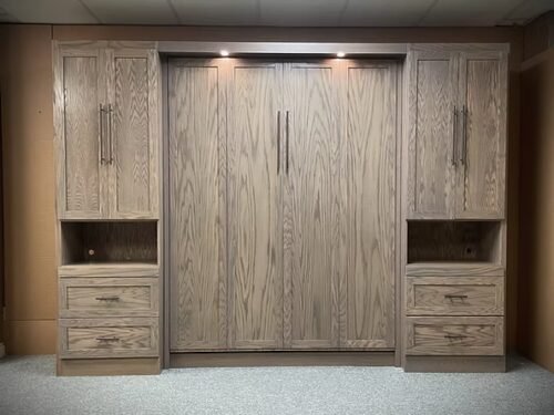 A Closer Look at Our Classic Gray Murphy Bed: Seamlessly Blending Style and Functionality