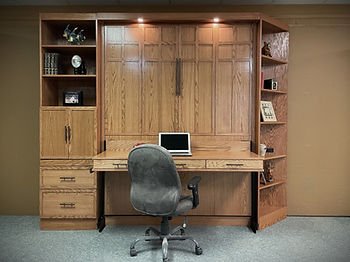 A Frank Lloyd Wright-Inspired Murphy Bed to Easton MD
