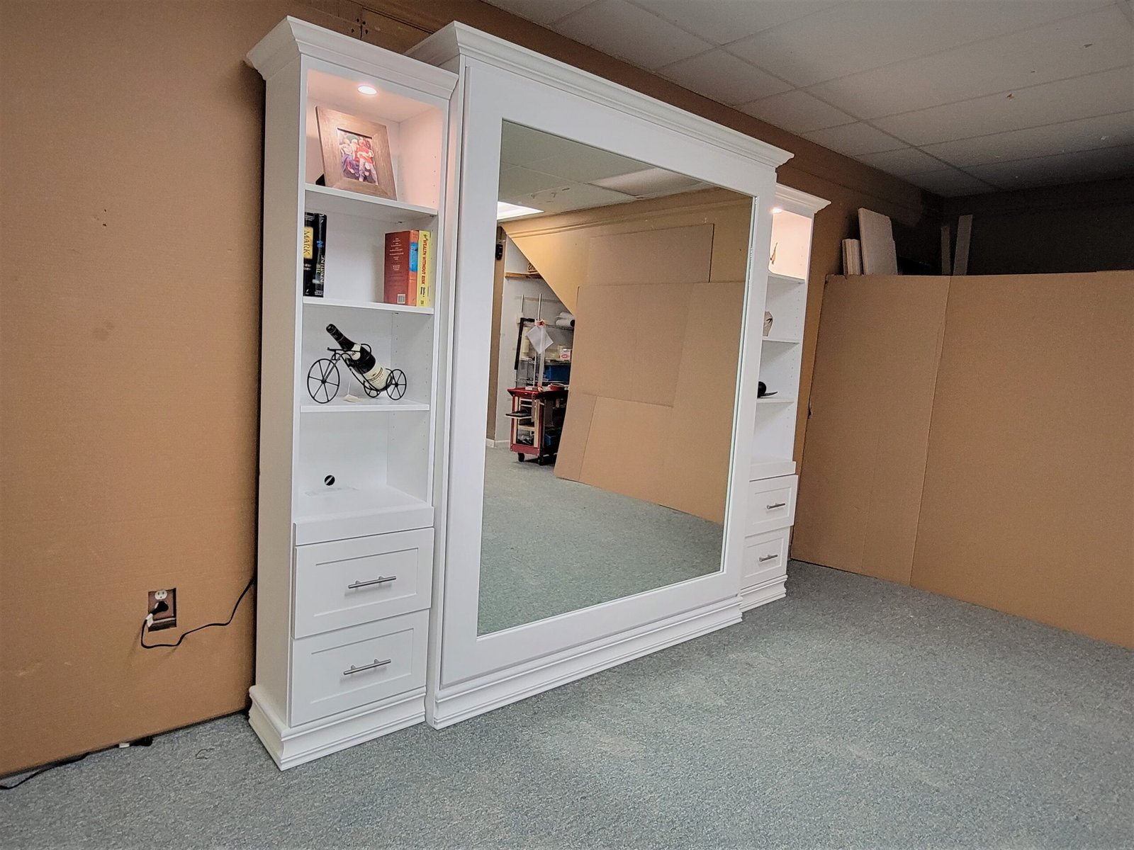 Mirror Murphy Bed 1109-0123-PO