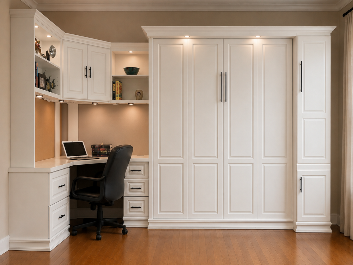 Bullock Murphy bed with desk 1118-0226