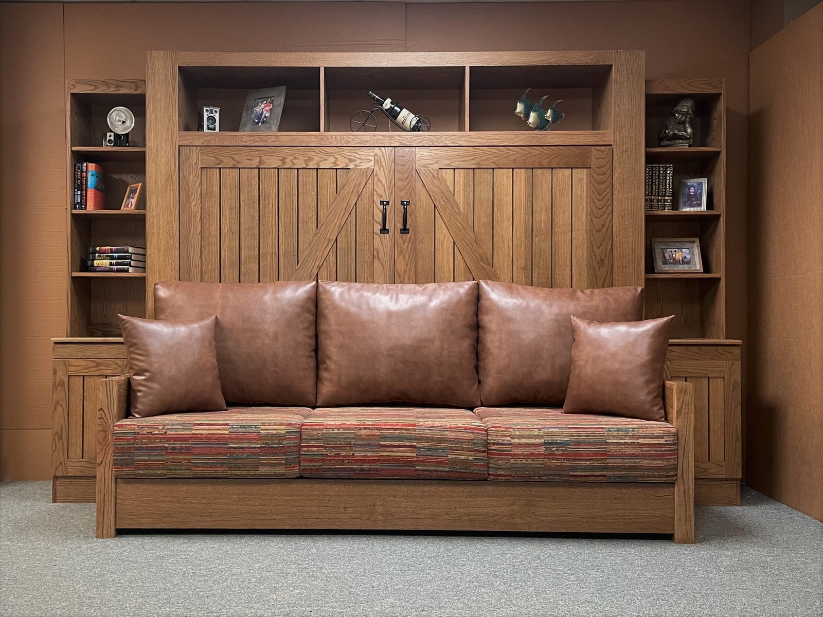 Horizontal Barn Door Sofa 1519-0523-PO