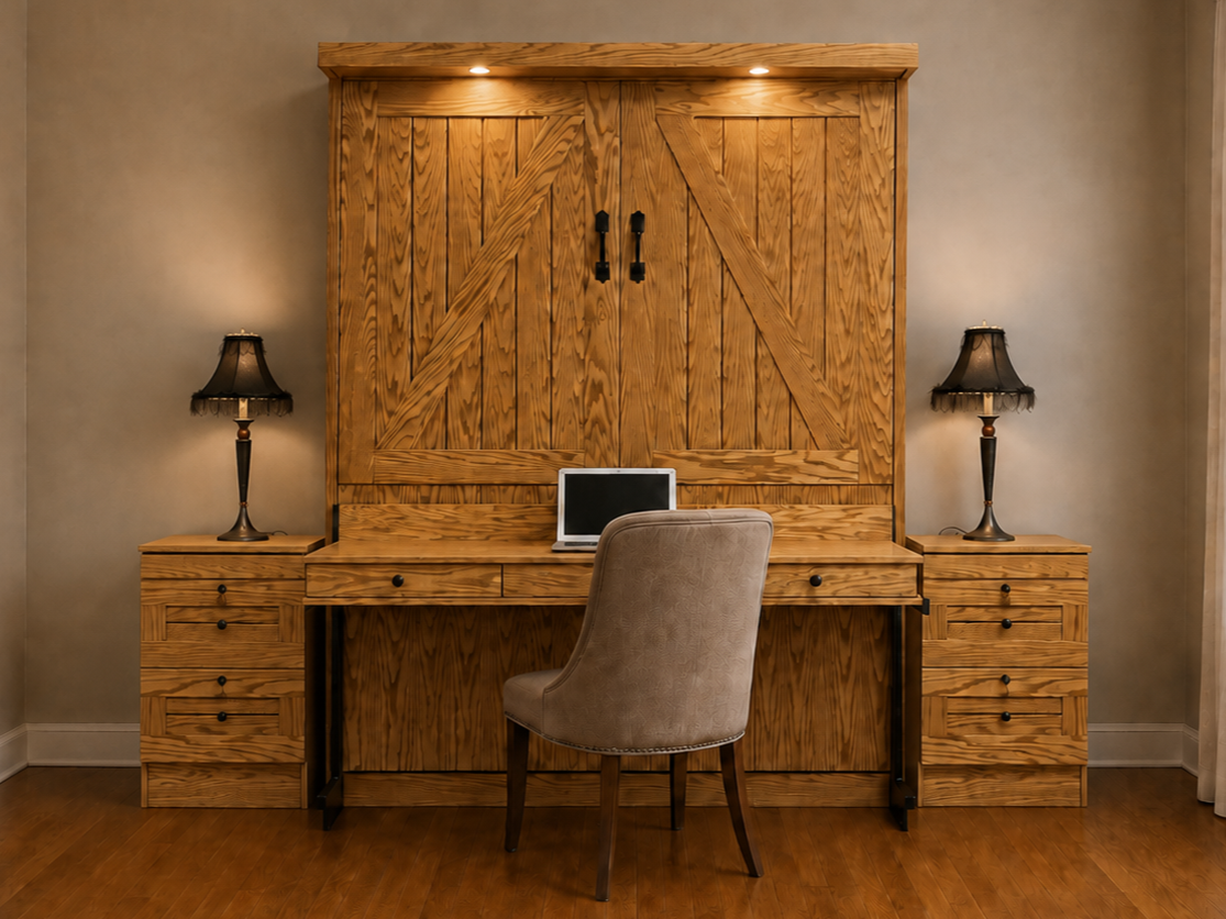 Barn Door Murph bed 1219-0326