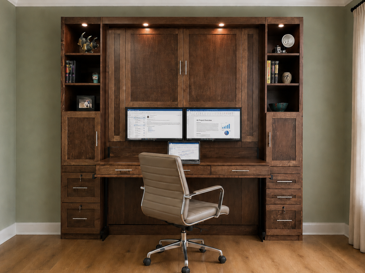 Templeton Murph bed with desk 123-0326c