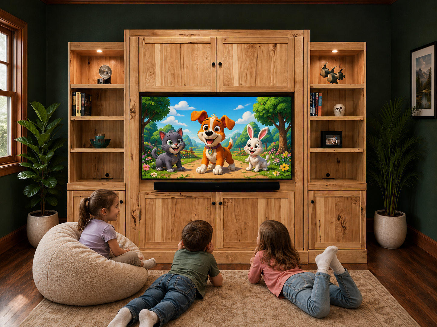 Hickory Entertainment Center Murphy 1616-0326