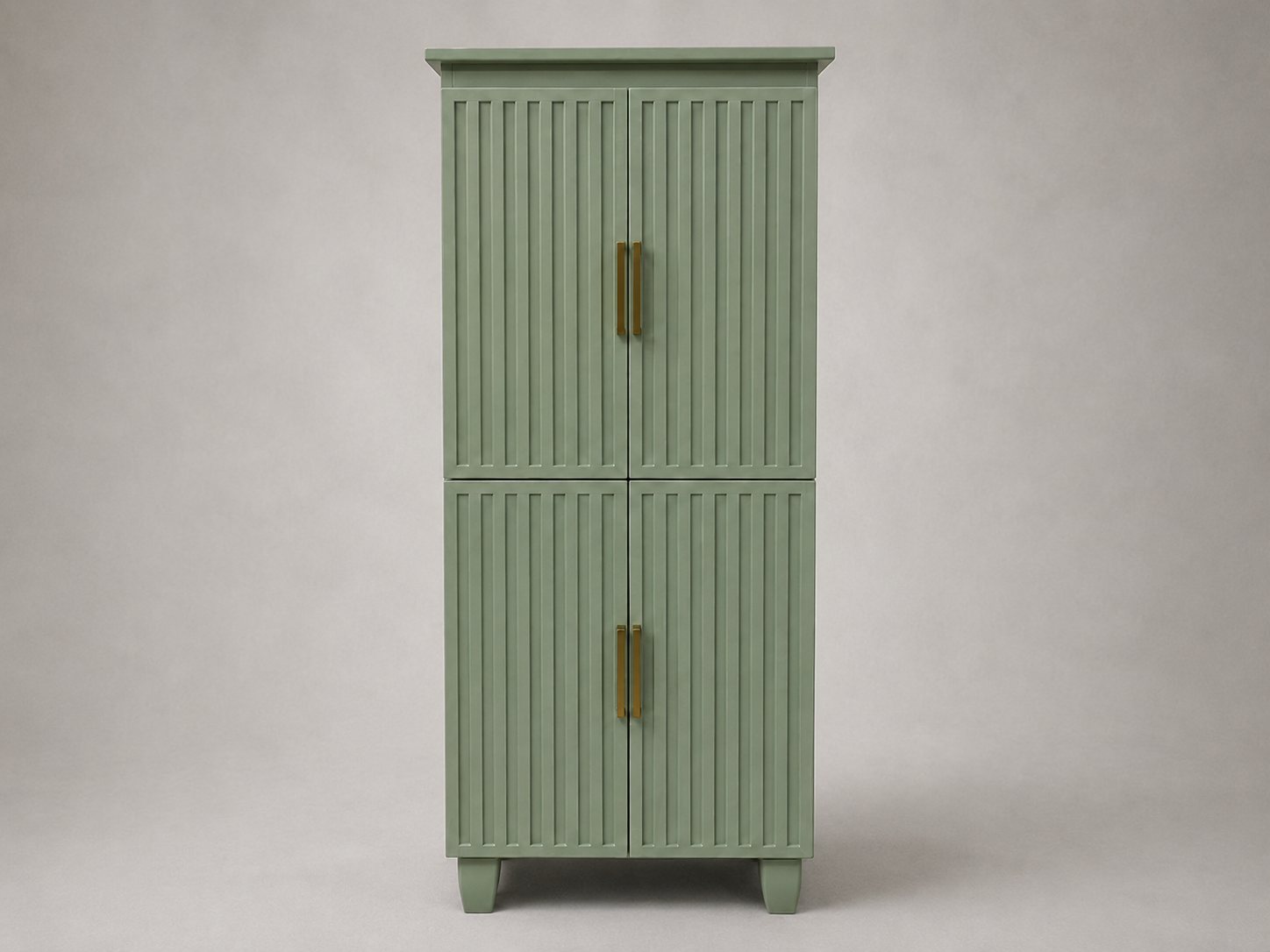 Custom Green Cabinet