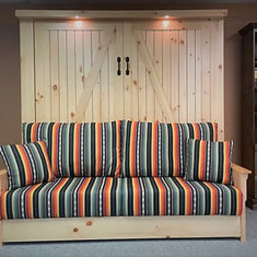 Can a Murphy Bed with Sofa and Storage Reduce Anxiety Caused by a Cluttered Small Living Space?