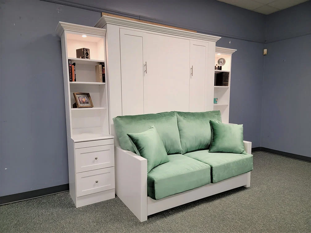 Ever wondered how a Murphy bed with a sofa can completely transform a studio apartment?