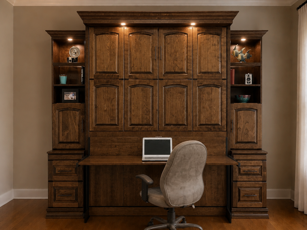 Cherry Bullock Murphy Bed 1216-0426