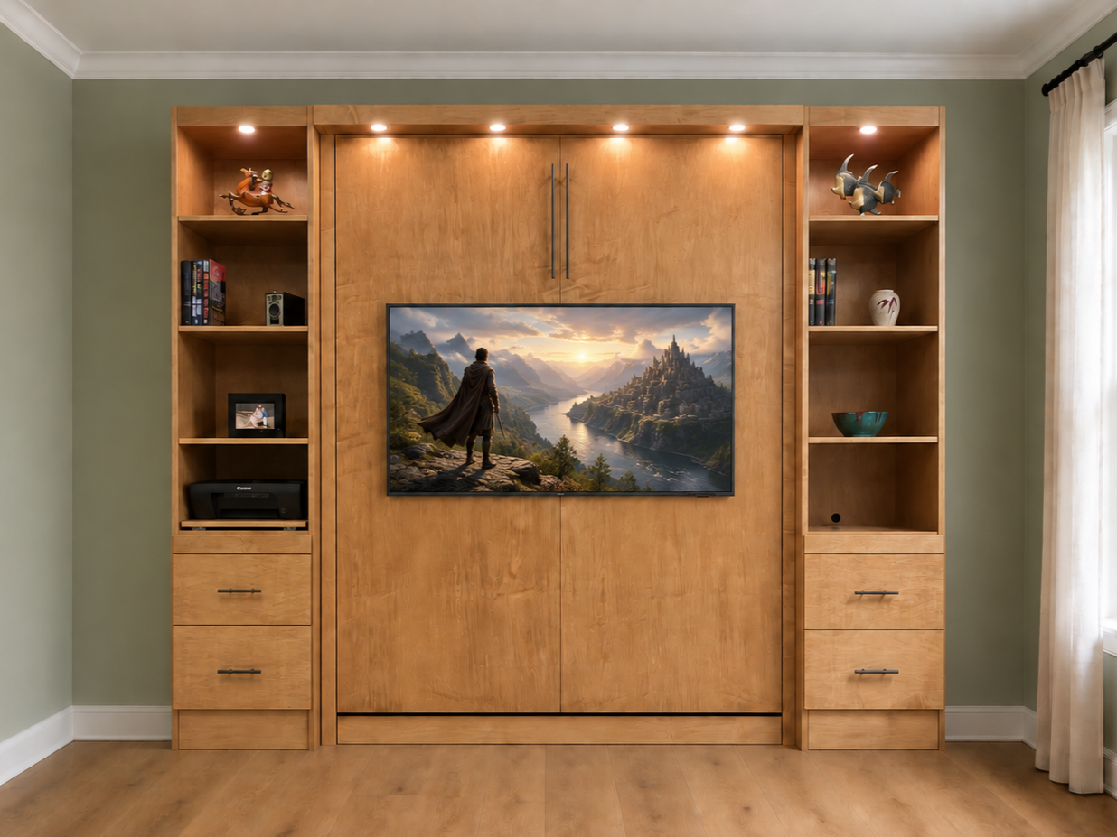 TV Murphy bed 122-0426