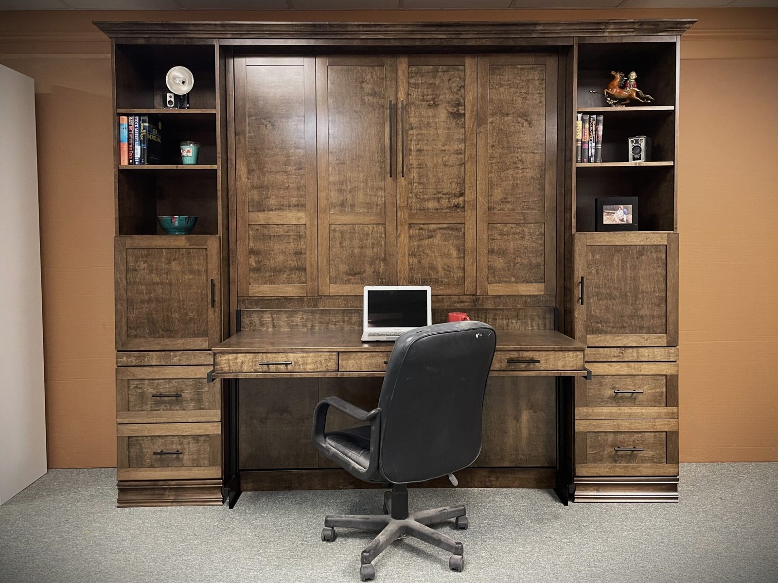 Templeton Murphy Bed with Stay Level Desk #123-0925e