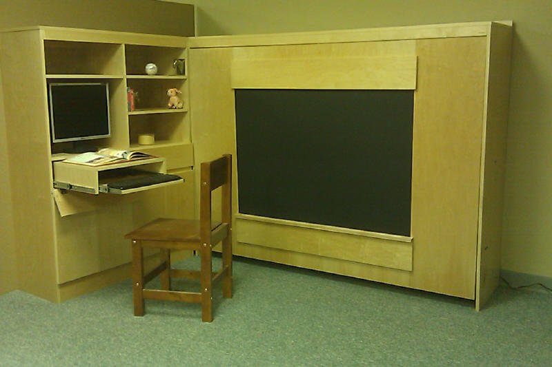 Chalkboard Murphy Bed 1112-0003