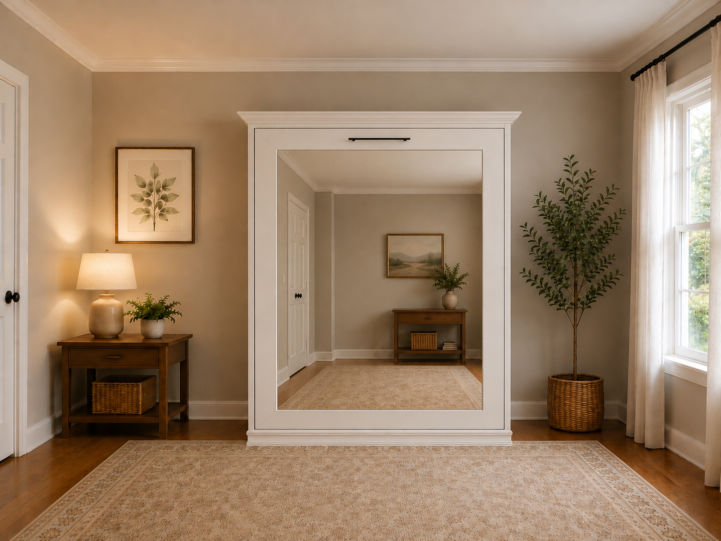 Mirror Murphy Bed