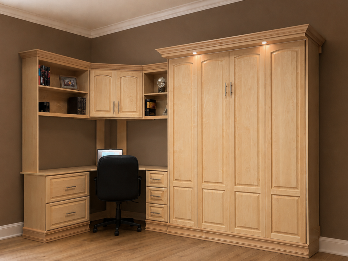 Bullock Murphy bed with desk 1118-0923