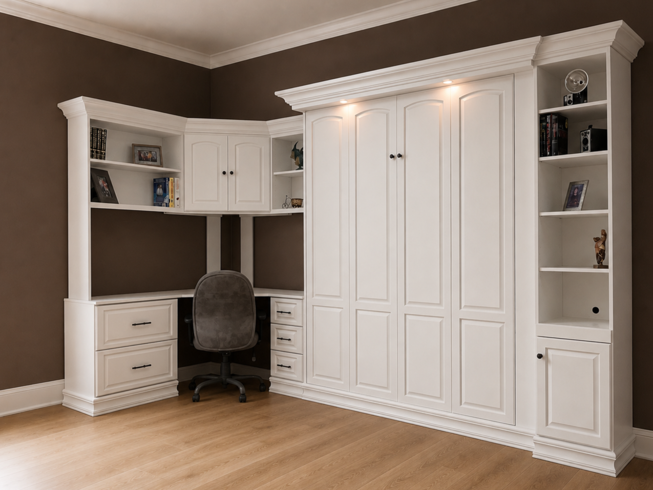 Bullock Murphy bed with desk 1118-0923
