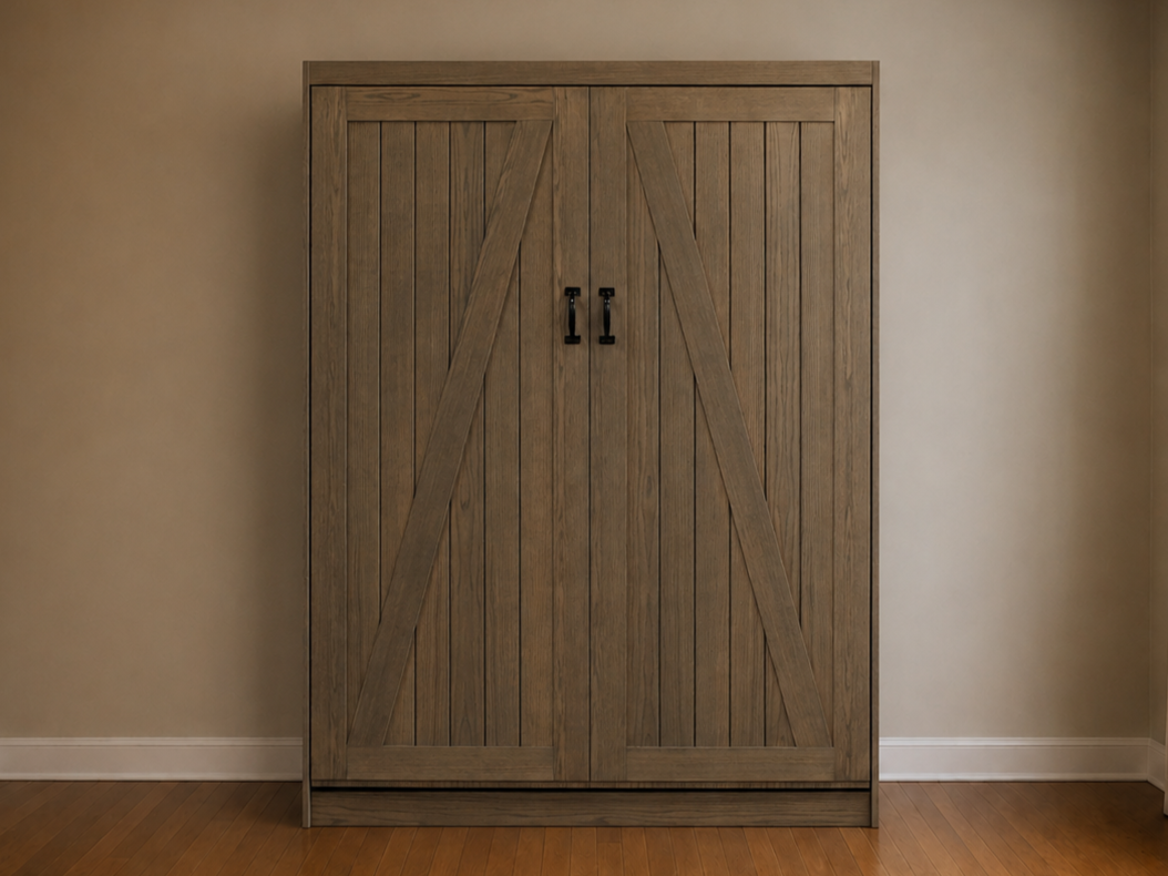 Barn Door Murphy Bed Style #1119-0620