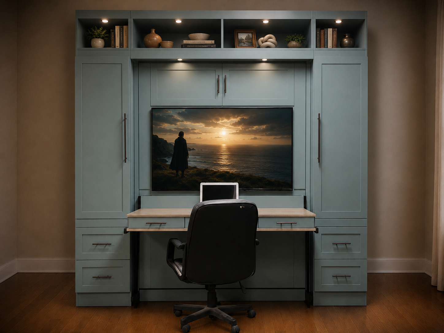 Monitor Murphy Bed 123-0825
