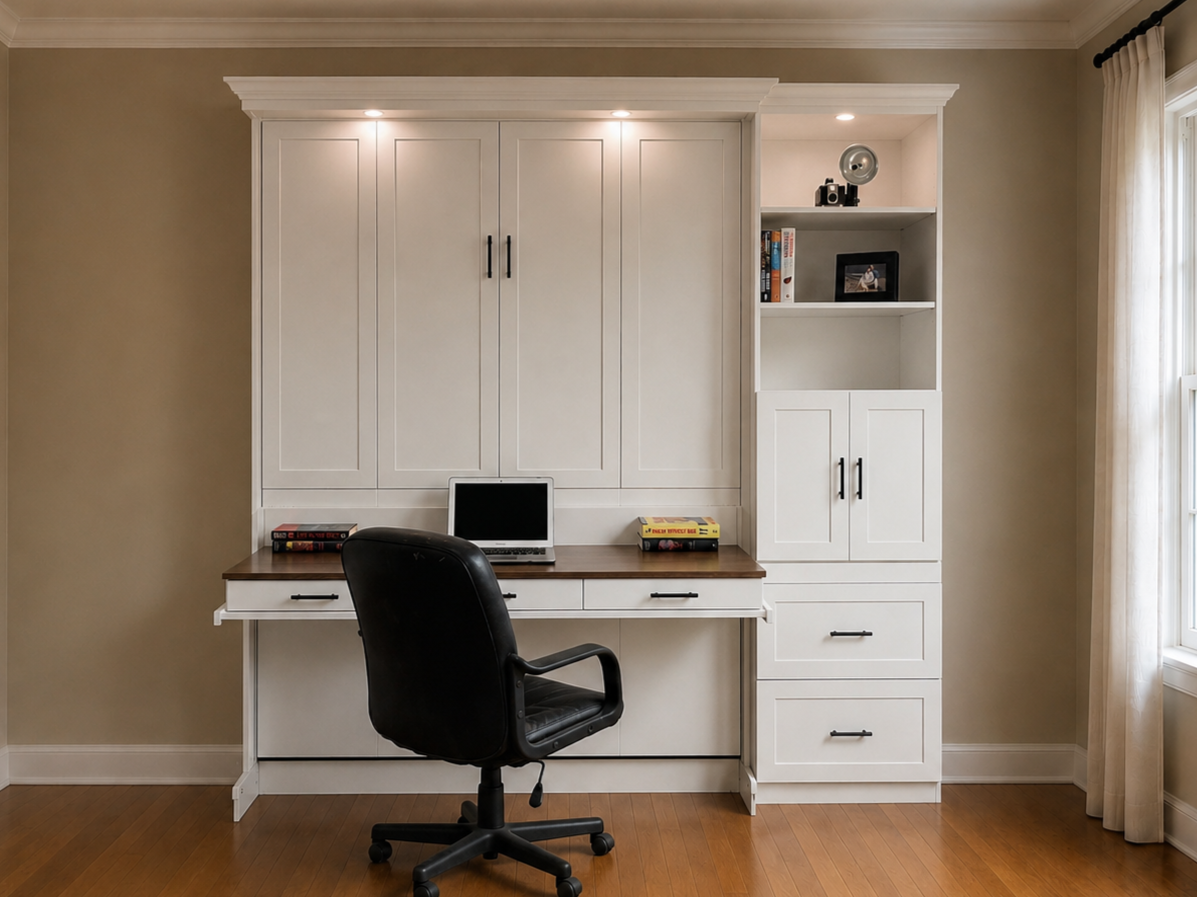 Two-Tone Murphy Bed 123-1124b
