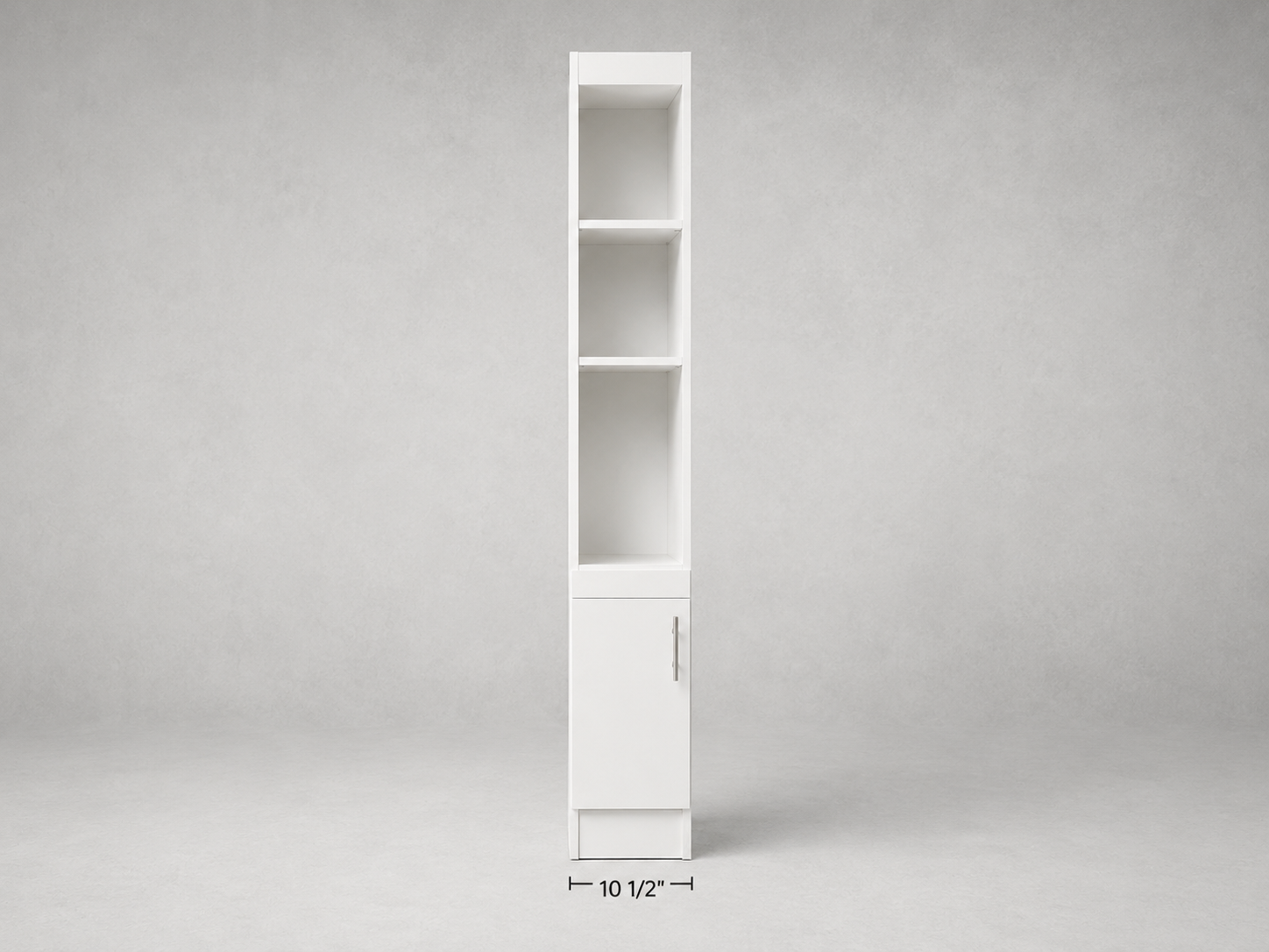 Bookcase Door on the bottom 11 7/8″d