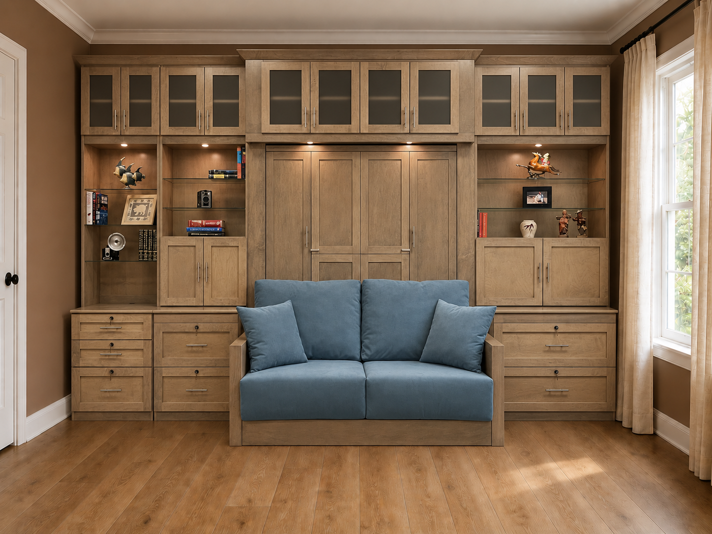 Massive Murphy Bed 138-1124