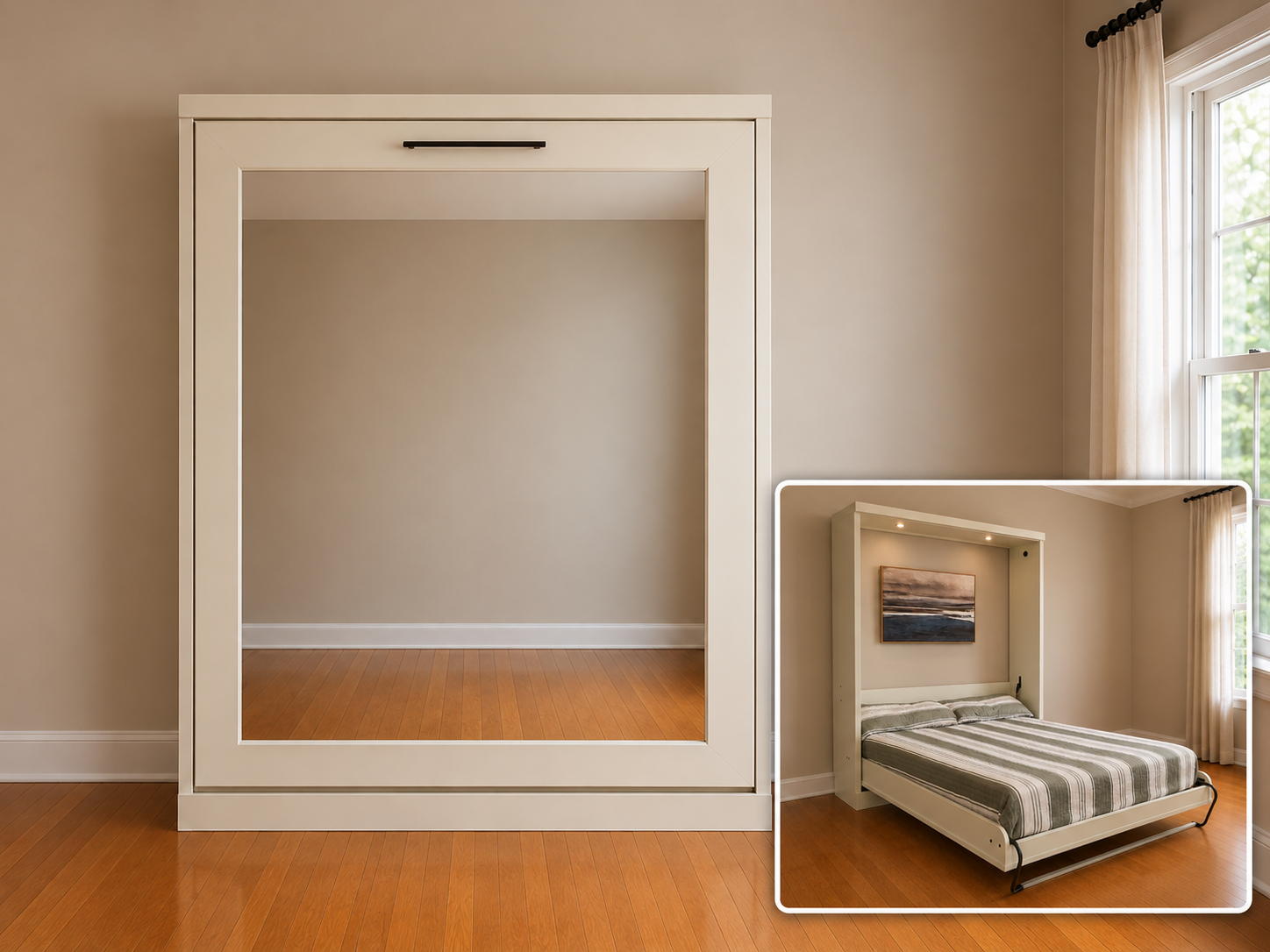 Mirror Murphy Bed