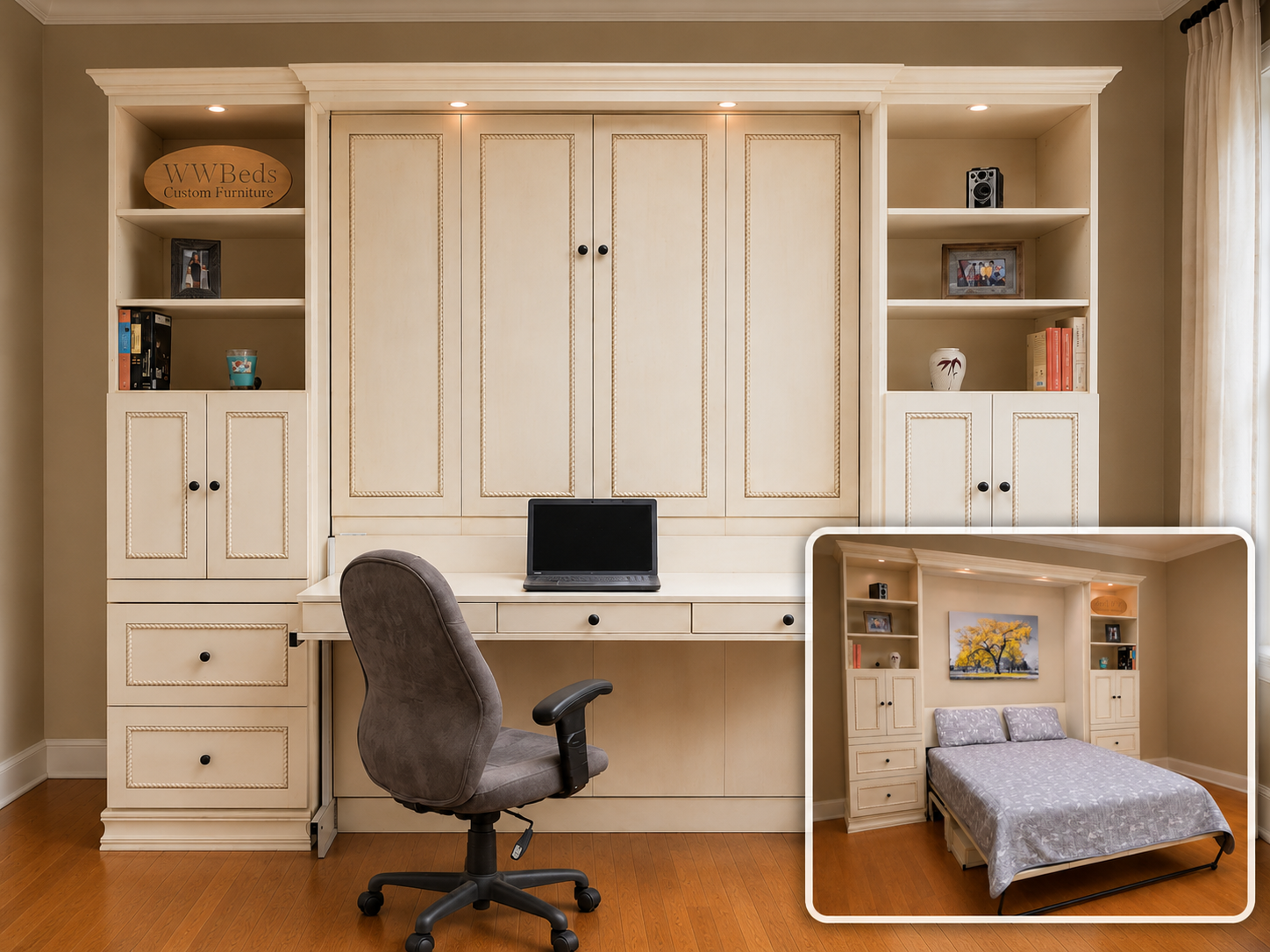 Bella Murphy Bed/Desk