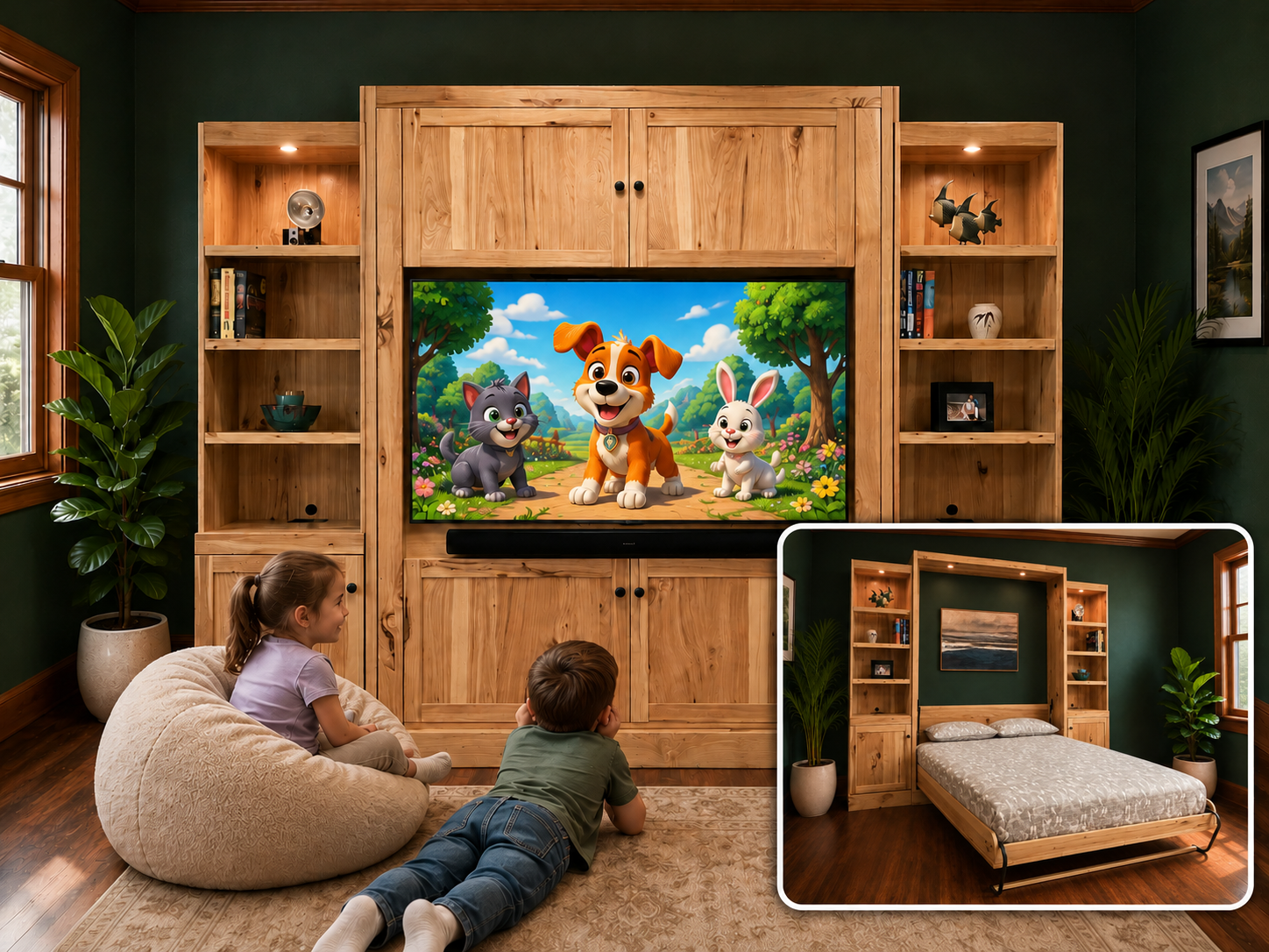 Most Popular Murphy Beds with TVs or Monitors