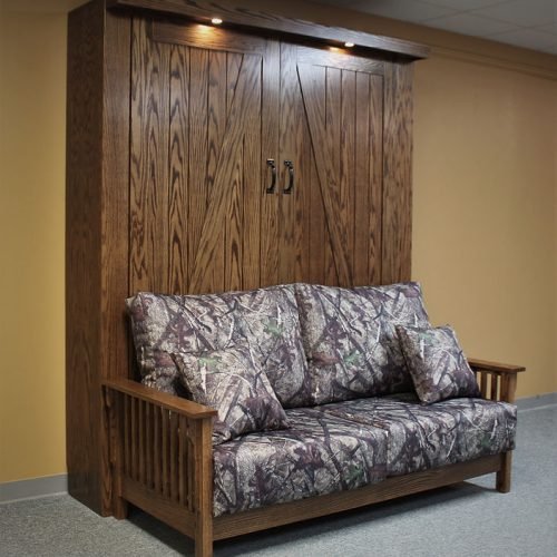 Camo Barn Door Closed