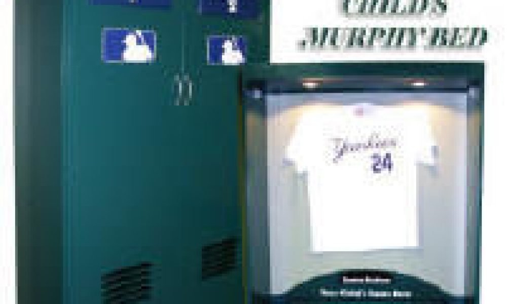 Locker murphy bed twin